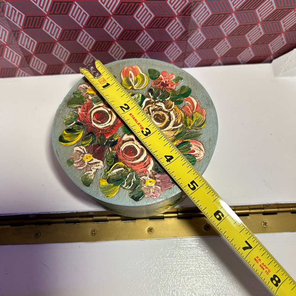 Hand painted Decorative Box - Picture 5 of 6